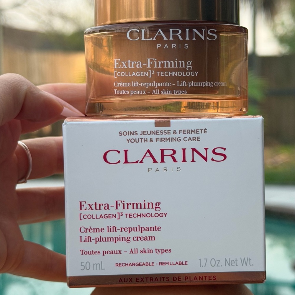 Clarins Extra-Firming Collagen³ Night Cream 50ml New In Box Fresh 2025